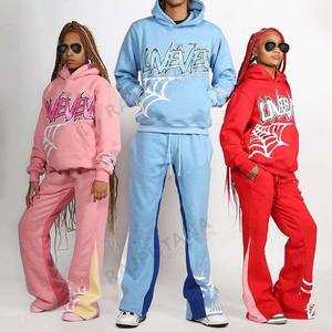 Ensemble de survêtement décontracté personnalisé pour hommes, sweat à capuche et pantalon en coton 100% de haute qualité, style Star Tracksuits - Product Image 3