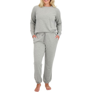 ชุดลำลองสำหรับผู้หญิง ชุดลำลองสำหรับเดินทางน้ำหนักเบาสำหรับผู้หญิง ชุดลำลอง 2 ชิ้นเนื้อนุ่มสบายพร้อมกางเกงจ็อกเกอร์ - Product Image 1