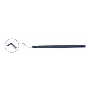 Ophthalmic Instrument 12 cm Stainless Steel Manual CE Certified Tool for Precise Lens Premium Sinskey Lens Hook 0.2 mm Angled - Product Image 1