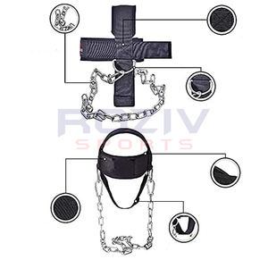 Entrenador de Ejercicios para el Cuello, Ajustable, con Almohadilla de Neopreno Suave, Correa para la Cabeza y Mentón, para Levantamiento de Pesas, Gimnasio en Casa, Roziv - Product Image 2