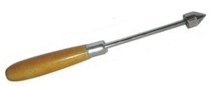 Iron Irregular Shape <b>Engraving</b> <b>Tool</b> with Wooden Handle for Jewelry <b>Engraving</b> and Ring Making - Product Image 3