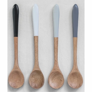 Natural Wooden <b>Spoon</b> Set Eco-Friendly Kitchen Cooking Utensils Soup Teaspoon Coffee Stirrer <b>Small</b> Wood Mixing <b>Spoons</b> Cutlery - Product Image 1