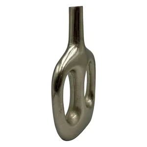 Florero Moderno de Aluminio Hecho a Mano, Elegante Decoración de Interiores para el Hogar, para Minoristas, Tiendas de Muebles y Diseñadores - Product Image 2