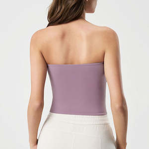 En Stock, Sujetador Deportivo de Yoga Sexy de Alta Calidad, Agradable al Tacto, con Relleno para Mujer - Product Image 2