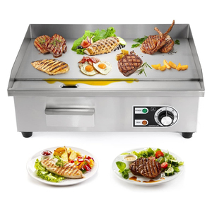 Used Commercial Flat <b>Top</b> Grill Professional Cooking Equipment High Performance Restaurant Equipment - Product Image 1