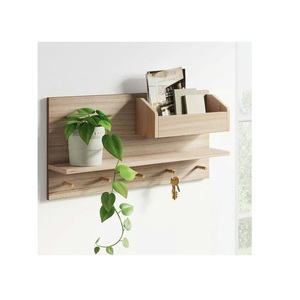 Wooden <b>Key</b> <b>Hook</b> Premium <b>Wall</b> Utility Companion Designed to Enhance Household Storage with Elegant Interior Coordination - Product Image 1
