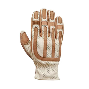 Guantes de Motocicleta Ligeros, Resistentes al Viento, con Cierre de Gancho y Bucle, Unisex, para Invierno, de Cuero Genuino de Alta Calidad, al por Mayor - Product Image 2