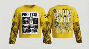 Camiseta de Verano para Hombre, 100% Denim de Alta Calidad, con Parches Personalizados con Logotipo y Nombre de Marca, Cuello Redondo, Cómoda, Transpirable, Estilo Hip Hop - Product Image 6