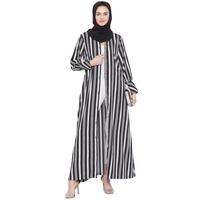Abaya de Trabajo para Mujer, Estilo Turco, Alta Calidad, Ligera, Transpirable, para las Cuatro Estaciones, Moda, OEM, Venta al por Mayor, Chifón, Lino