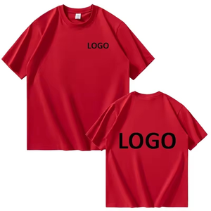 T-shirt à manches courtes pour homme, col rond, noir, coupe classique, jersey de coton, style décontracté, logo imprimé sur le devant - Product Image 6