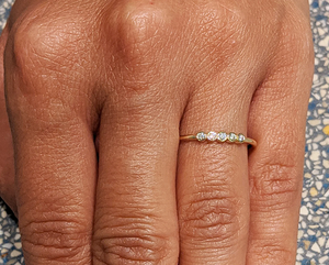 Anillo de Diamantes Cultivados en Laboratorio para Mujer, Chapado en Oro de 18K, Estilo Vintage, con Diamantes Engastados, Certificado IGI, Joyería de Boda, OEM, ODM - Product Image 4