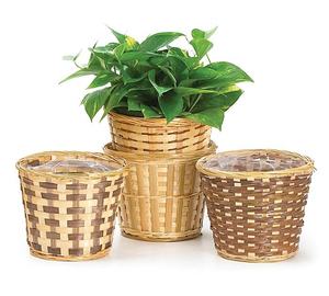 Panier en bambou classique de haute qualité, écologique, pour plantes d'intérieur, idéal pour les arachides – Vente en gros - Product Image 3