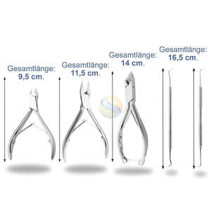 Coupe-ongles incarnés de qualité supérieure – Coupe-cuticules et coupe-ongles robustes pour la podologie et les soins de beauté - Product Image 5