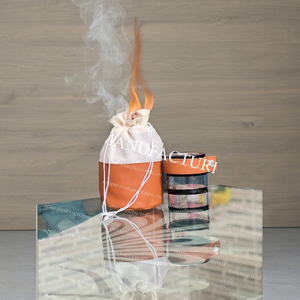 หัวเผาเครื่องหอมอะคริลิคพร้อมถุงเก็บถ่าน - Product Image 1