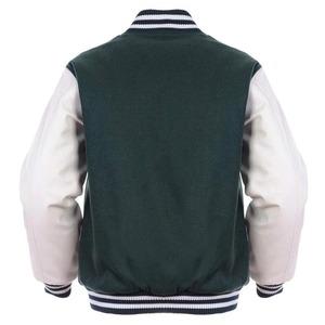 Plus Size Men's Versity College Jackets Wholesale Blank Varsity Jackets Custom logo Plain Letterman Varsity Jacket for Men 2025 - Product Image 4