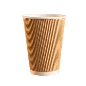 แก้วกระดาษลายริ้วขนาด 9 ออนซ์ (250 มล.) สำหรับกาแฟคาปูชิโน่ พิมพ์ลายตามสั่ง ย่อยสลายได้ เป็นมิตรกับสิ่งแวดล้อม รีไซเคิลได้ ใช้สำหรับอาหารได้ - Product Image 1
