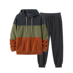 Survêtements de sport unisexes à capuche imprimés délavés à l'acide, personnalisables, de haute qualité, en gros, 100 % coton - Product Image 1