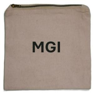 Pochette zippée en toile de coton recyclé 100 % de haute qualité, personnalisable, pour maquillage et pinceaux, cadeau tendance, vente en gros - Product Image 6