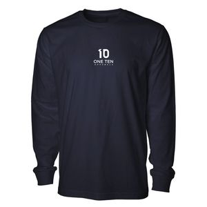 เสื้อยืดแขนยาวผู้ชาย ผ้าฝ้ายน้ำหนักเบา 180 GSM คอกลม นุ่มสบาย เหมาะสำหรับใส่ลำลอง ออกกำลังกายกลางแจ้ง แฟชั่นใส่ได้ทุกวัน - Product Image 1