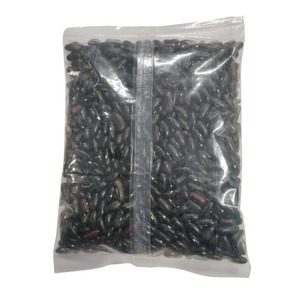 Haricots noirs de qualité supérieure, non-OGM, séchés, emballés sous vide, 25 kg, qualité alimentaire, récolte de l'année dernière, stockage longue durée, vente en gros - Product Image 1