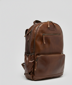 Mochila de Cuero Genuino Marrón para Hombre VARAD IMPEX, Duradera, Ligera, Gran Capacidad, Uso Diario - Product Image 3