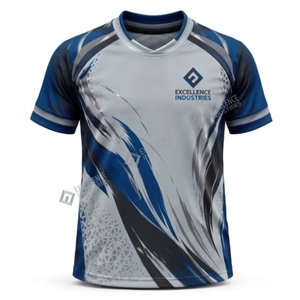 เสื้อฟุตบอลแห้งเร็วแบบกำหนดเองสำหรับทีม ชุดกีฬาระบายอากาศสำหรับสโมสร ฝึกซ้อมและแข่งขัน - Product Image 3