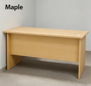 Escritorio de Oficina Rectangular Ergonómico de Madera de Arce, Diseño Minimalista, Independiente, Muebles de Oficina Comerciales Modernos - Product Image 1