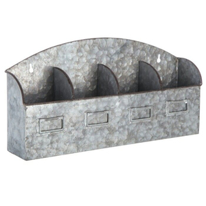 Support à Couverts Décoratif en Métal Galvanisé, Présentoir à Ustensiles Vintage Multifonctionnel Rotatif pour Cuisine, Rangement de Table - Product Image 4