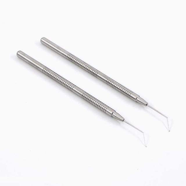 RSI KY-38dw Ophthalmic Straight Synechiae Spatula 1.7mm Wide Iris Restorer Eye Hook Surgical Instrument Set Reusable Steel