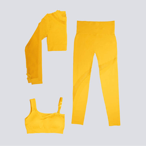 Conjunto Deportivo para Mujer, Leggings sin Costuras con Efecto Push-Up, Bra Deportivo, Conjunto de Yoga para Entrenamiento, Venta al Por Mayor - Product Image 6