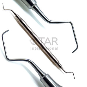 Curette dentaire Gracey 9/10 à double extrémité, en acier inoxydable, instruments dentaires pour soins dentaires professionnels - Product Image 3