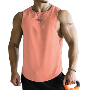 เสื้อกล้ามผู้ชายใหม่ล่าสุดวัสดุตาข่ายโพลีเอสเตอร์แห้งเร็วระบายอากาศได้ดีเสื้อบาสเก็ตบอลออกกำลังกายฟิตเนส - Product Image 1