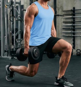 <b>Men</b>’s <b>Muscle</b> Fit Tank <b>Top</b> Sleeveless Workout Shirt Cotton Athletic Vest Breathable Fitness Training Wear Lightweight Summer Wear - Product Image 2