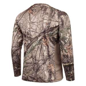 T-shirt de chasse d'été à manches longues de haute qualité, motif floral, polyester/coton, anti-UV, POWER DRY, sur mesure, unisexe, pour l'extérieur - Product Image 3