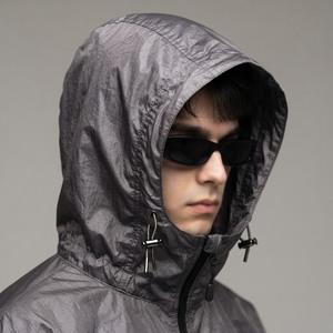 Ensemble de survêtement coupe-vent réfléchissant imperméable personnalisé Glory Zone pour homme, veste de sport légère en nylon pour activités de plein air - Product Image 4