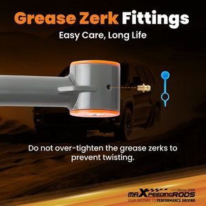 1999-2006 Chevy Silverado Sierra 1500 4X4 Front Upper Control Arms 2 4 Lift - Product Image 6