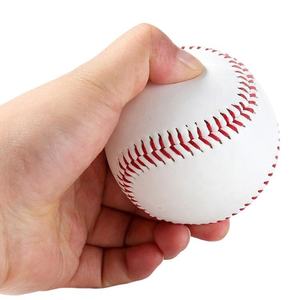 Customized Logo Leather Softball <b>Baseball</b> High Quality Stitching Solid Color Durable Lightweight Soft <b>Baseball</b> <b>Balls</b> - Product Image 1