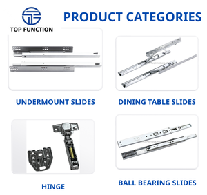 ตัวล็อคแบบมือจับ 51 มม. สามส่วน พร้อมรางเลื่อนลูกปืนแบบหนัก - Product Image 6