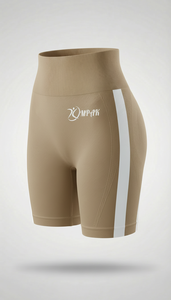 High Waisted Breathable Streetwear Athletic Compression Biker Gym Seamless Yoga Scrunch Women Workout <b>Booty</b> Shorts Butt Lifting - Product Image 3