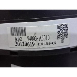 เรย์ 2011 2011-2013 ชุดหน้าปัดเรือนไมล์มือสอง ของแท้ 94003A3010 - Product Image 3