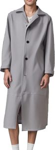 Leather Long CoatMen Leather Coat With Custom Embroidery Log Price <b>Men</b> Made in Best Material Leather Coat - Product Image 3