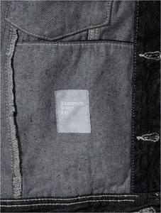 Chaqueta de Mezclilla Oscura para Hombre, Estilo Casual, Cuello Camisero, Cierre de Botón, Corte Regular, Material de Algodón, para Otoño - Product Image 5