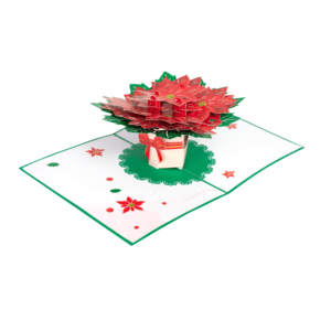 Kiricard การ์ดอวยพรป๊อปอัพหัตถกรรมของบริษัทพร้อมตะกร้าเซ็ทสีเขียวทำจากกระดาษรุ่นครบรอบพิเศษ - Product Image 2