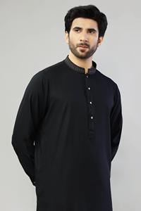 Nouvelle Collection 2026 : Ensemble Shalwar Kameez Minimaliste pour Homme – Kurta Pajama Traditionnel Arabe de Haute Qualité - Product Image 2