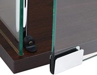 Poignées de porte et de fenêtre rectangulaires modernes en acier inoxydable 201/304/316 avec rembourrage doux, design minimaliste ambidextre, faciles à utiliser