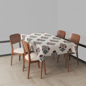 Mantel de Jacquard 100% Algodón, Mantelería Bordada Personalizada para Bodas, Fiestas y Uso Festivo - Product Image 2