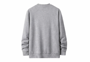 Ensemble de sport décontracté à capuche pour homme, en molleton épais, avec sweat-shirt personnalisé et t-shirt de couleur unie 100 % coton antibactérien - Product Image 3