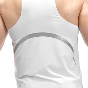 Conjunto de Camiseta sin Mangas y Pantalones Cortos de Running para Hombre, Ligero, Tejido, Transpirable, de Secado Rápido, 100% Poliéster, Hecho a Medida, para Entrenamiento en el Gimnasio - Product Image 3