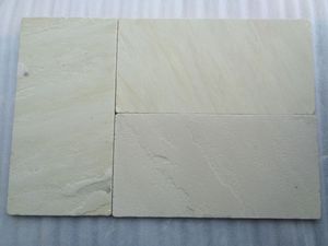 Adoquines y Losas de Piedra Arenisca Blanca Natural - Baldosas para Exteriores de Diseño Moderno, Piedras Shivara de Primera Calidad - Product Image 5