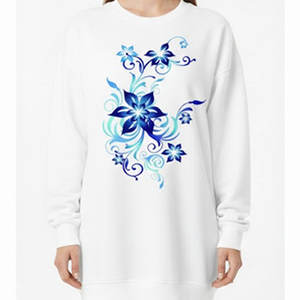 Sudadera de Invierno para Mujer, Corte Regular, con Pedrería, 100% Algodón, Felpa, Manga Larga, Suave, Cálida y Cómoda - Product Image 1